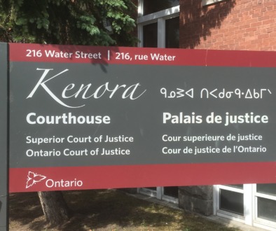 court sign