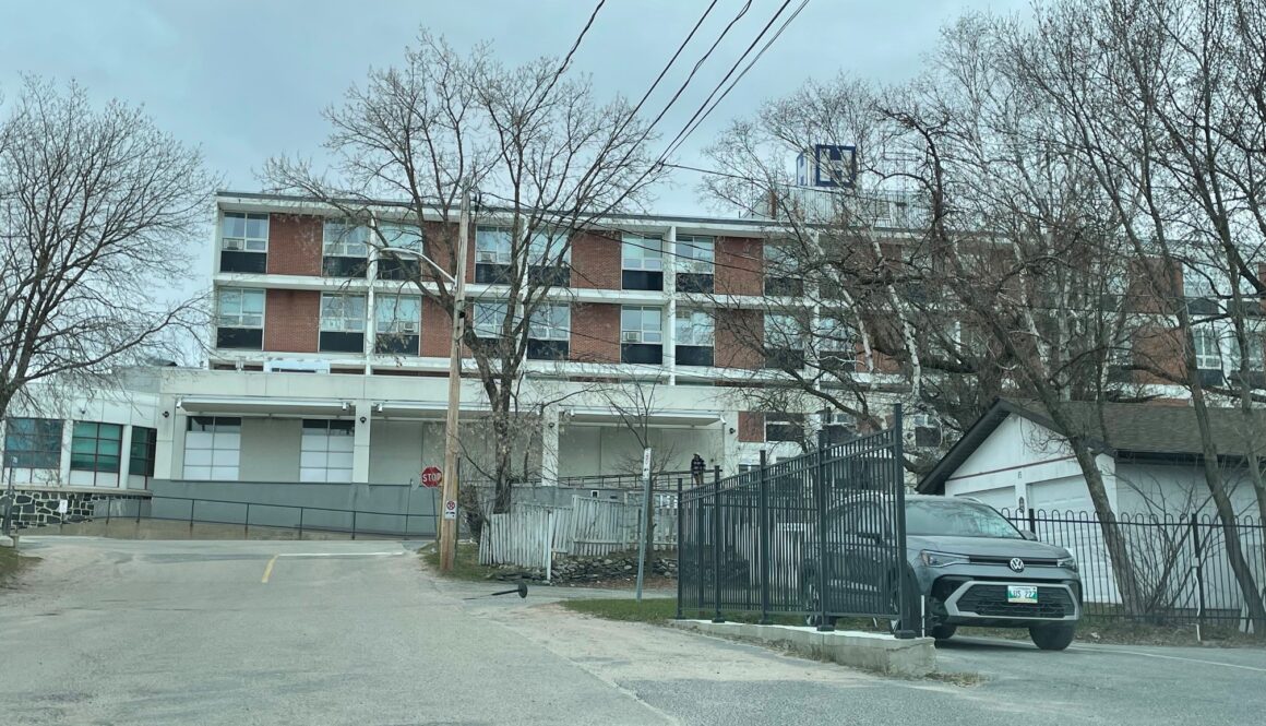 hospital side view