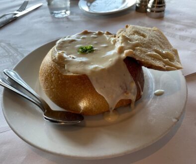 brown pastry on white ceramic plate
