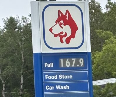 Gas price Kenora